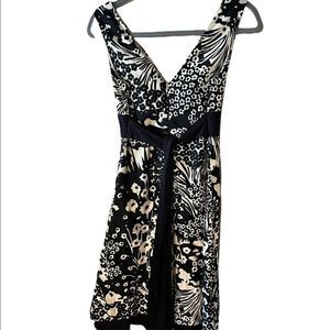 dElia*s Party Dress Sz 5/6 Lined Bl &  Wh